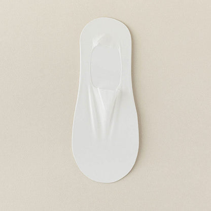 Ice Silk No Show Socks(7 Pairs) - White - EU39-46(US6-12) - image 10