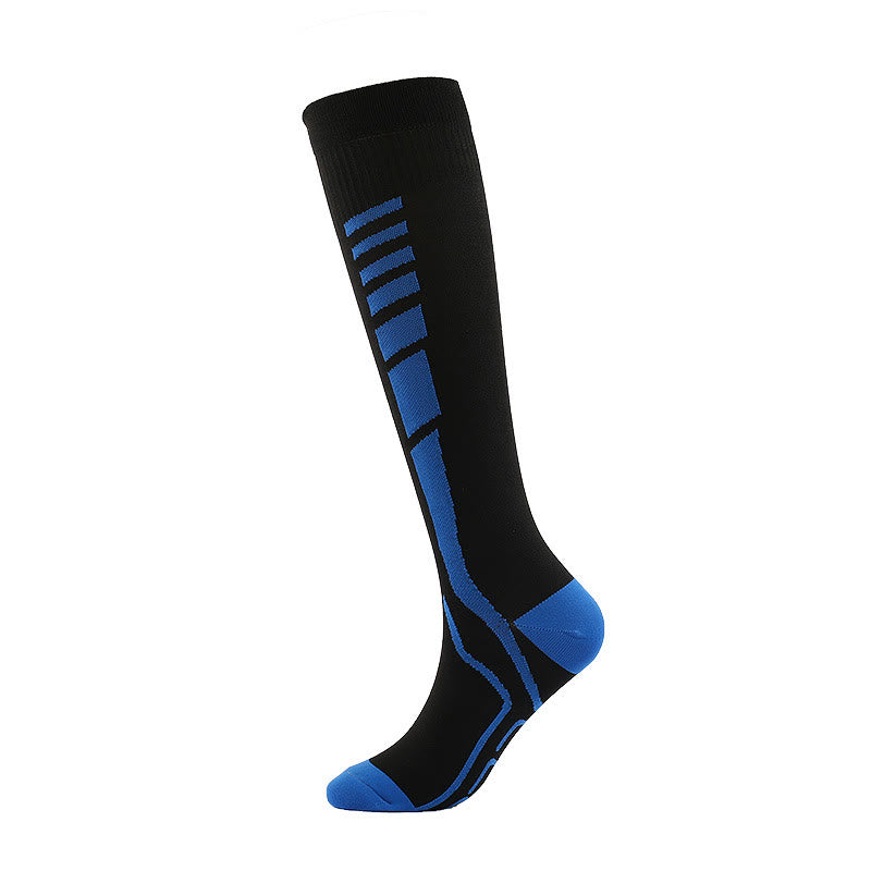 New Style Compression Socks(4 Pairs) - Black - S/M - image 1