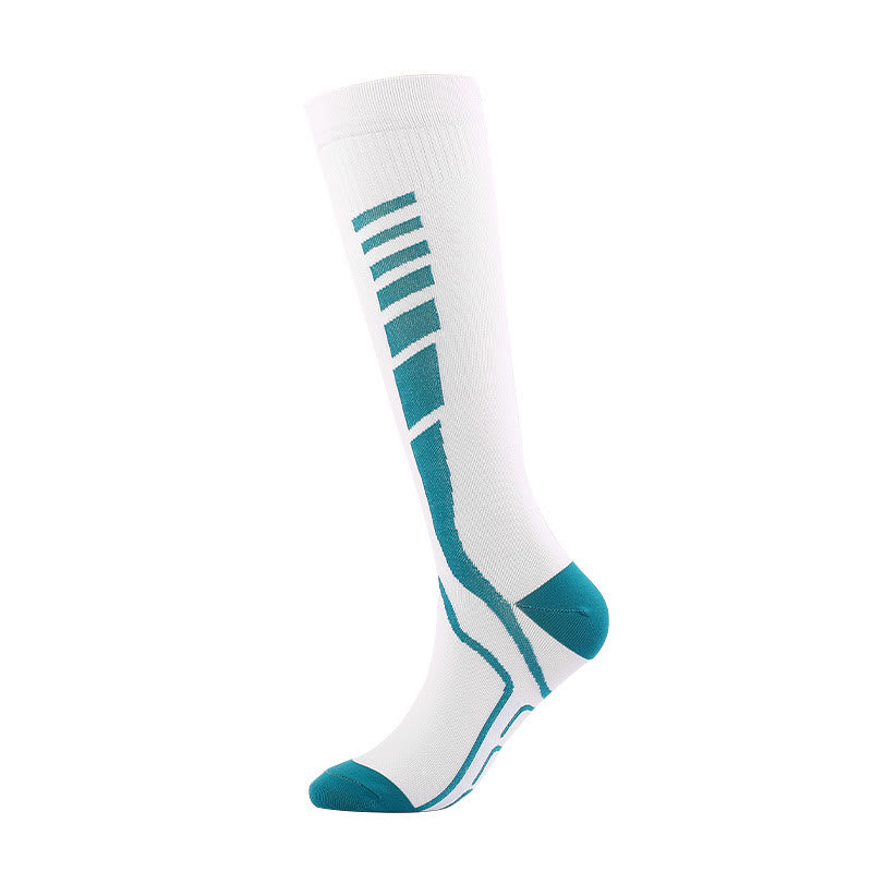 New Style Compression Socks(4 Pairs) - Dark Green - S/M - image 2