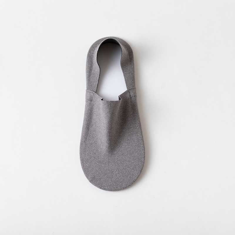 Breathable Soft No Show Socks(5 Pairs) - Dark Grey - EU37-40(US4-7) - image 5