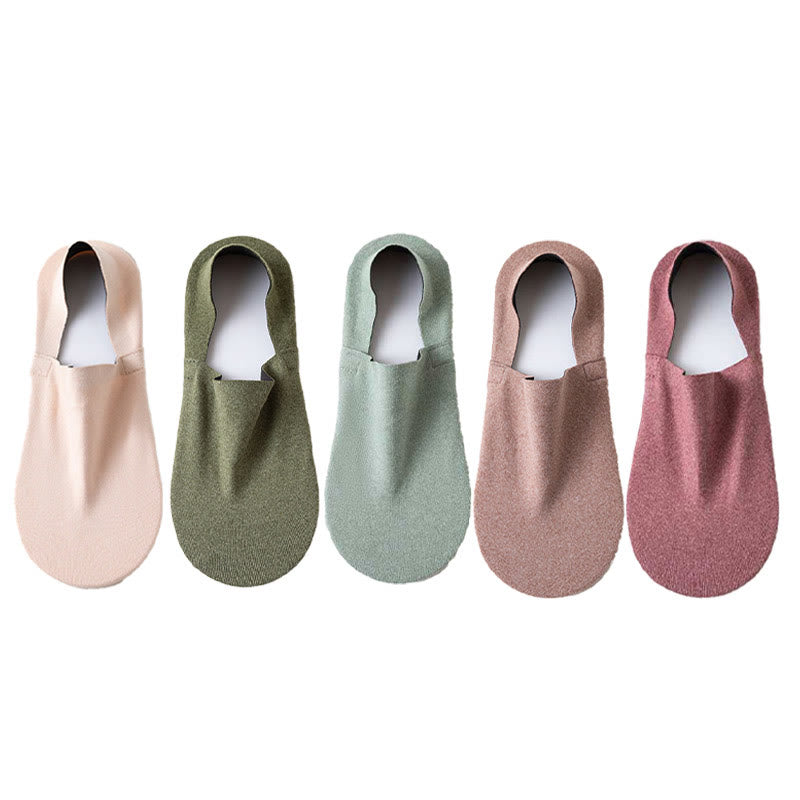 Breathable Soft No Show Socks(5 Pairs) - Multicolor B(5 Pairs) - EU37-40(US4-7) - image 15