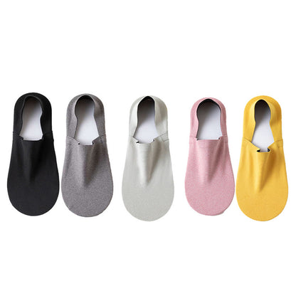 Breathable Soft No Show Socks(5 Pairs) - Multicolor A(5 Pairs) - EU37-40(US4-7) - image 14