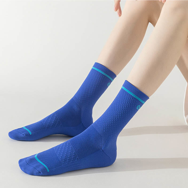 Plus Size Sport Quarter Compression Socks(7 Pairs)