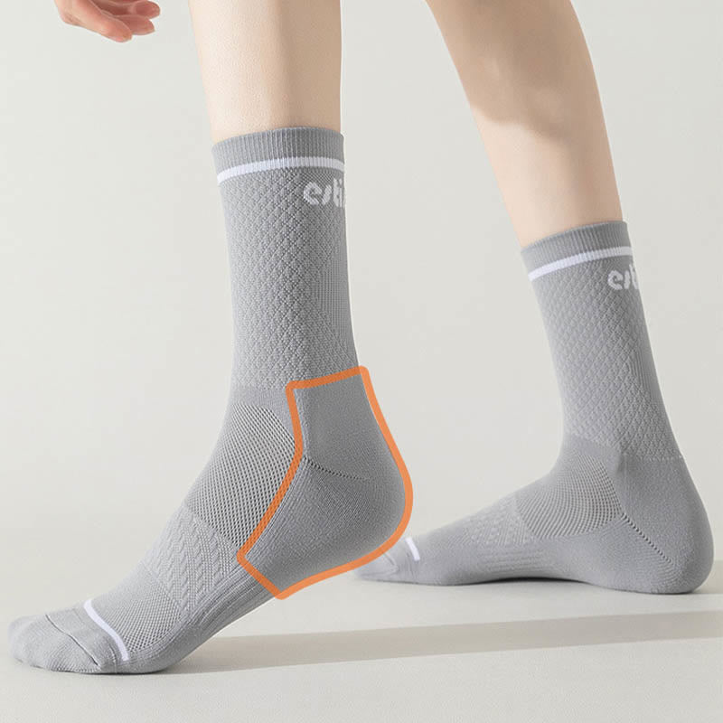 Plus Size Sport Quarter Compression Socks(7 Pairs) - image 5