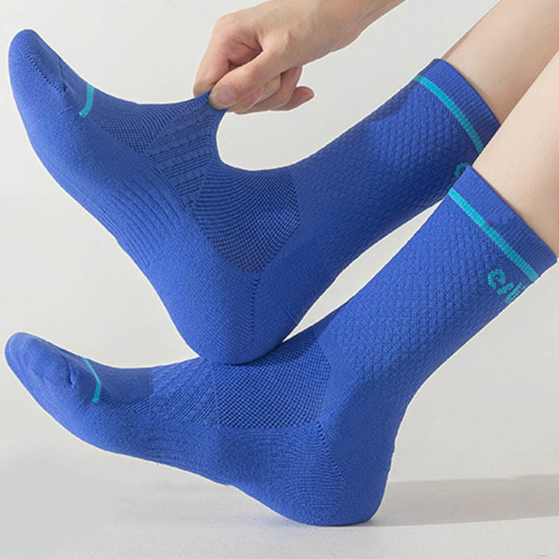 Plus Size Sport Quarter Compression Socks(7 Pairs)