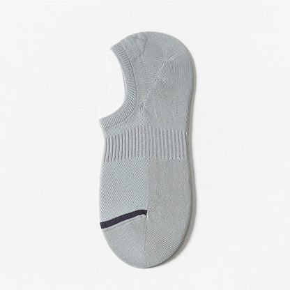Summer Mesh No Show Socks(7 Pairs) - Light Gray - EU39-44(US6-10) - image 13
