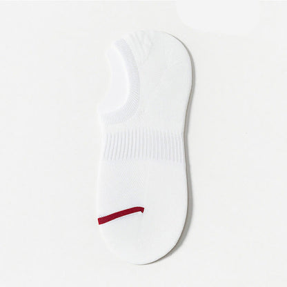 Summer Mesh No Show Socks(7 Pairs) - White - EU39-44(US6-10) - image 16