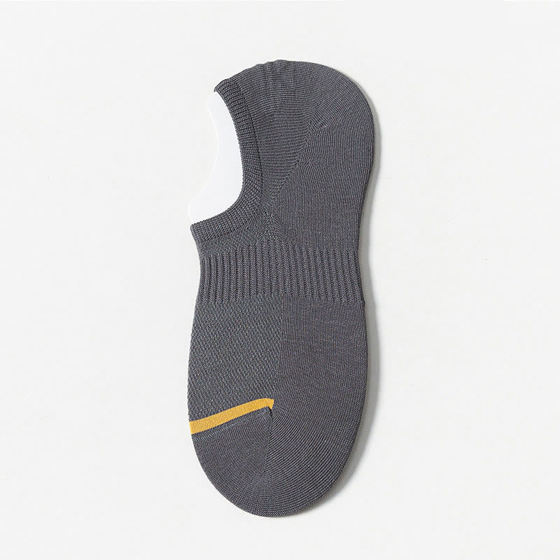 Summer Mesh No Show Socks(7 Pairs) - Dark Grey - EU39-44(US6-10) - image 15