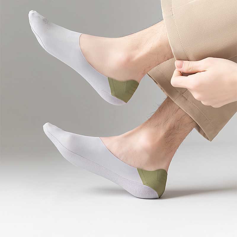 Breathable Ice Silk No Show Socks(6 Pairs) - image 2