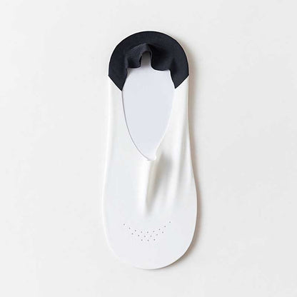 Breathable Ice Silk No Show Socks(6 Pairs) - Black - EU39-44(US6-10) - image 6