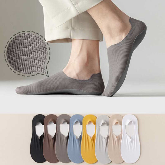 Waffle No Show Socks(4 Pairs) - Multicolor(8 Pairs) - EU39-44(US6-10) - image 0