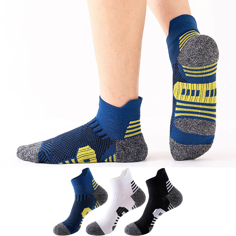Plus Size Hiking Ankle Compression Socks(6 Pairs) - Multicolor*2 - EU39-45(US6-11) - image 0