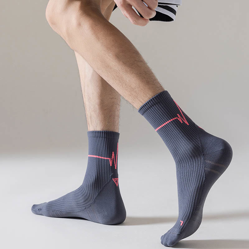 Plus Size Training Quarter Compression Socks(6 Pairs) - image 7