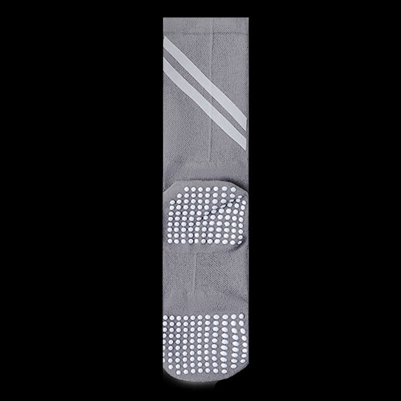 Plus Size Reflective Quarter Compression Socks(3 Pairs) - Grey - EU37-44(US4-10) - image 6