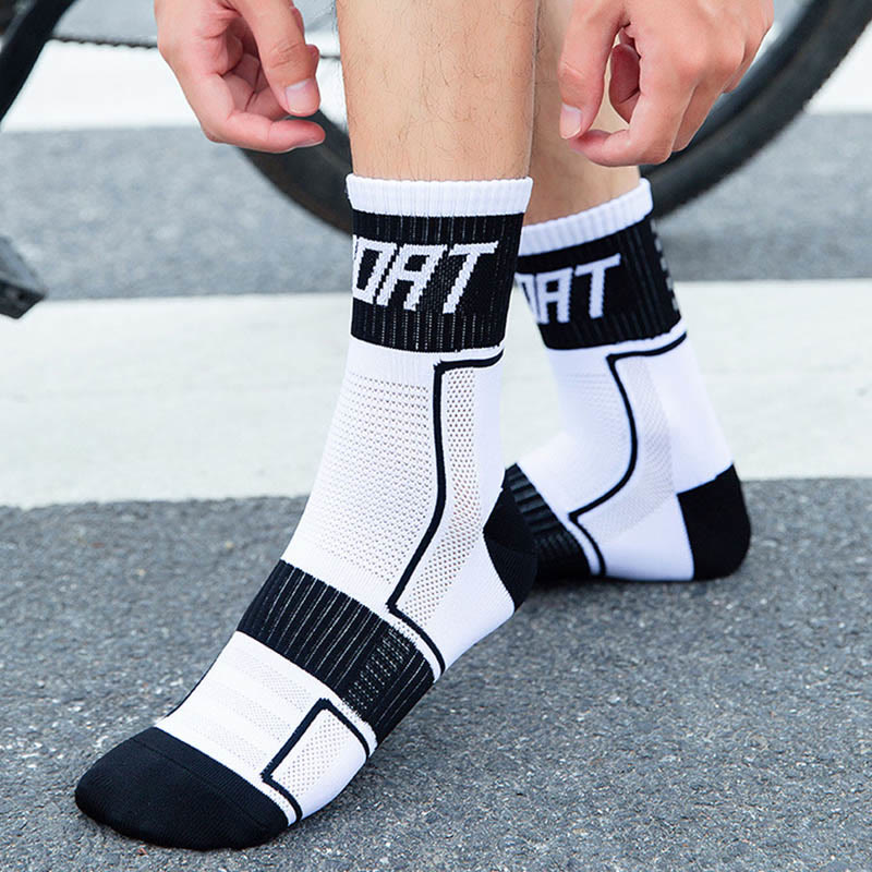 Plus Size New Sport Quarter Compression Socks(5 Pairs) - image 10