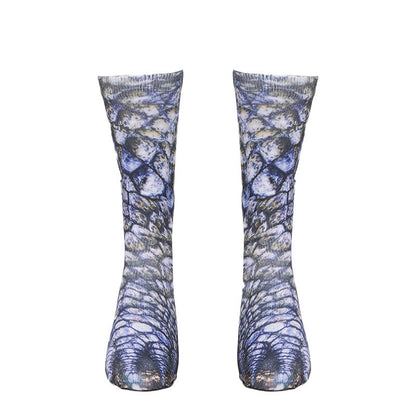 3D Animal Paws Quarter Socks(3 Pairs) - image 5