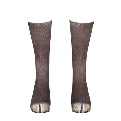 Pig Donkey Horse Quarter Socks(3 Pairs) - image 5