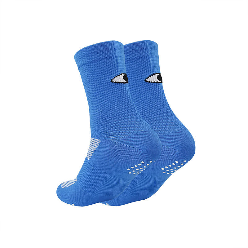 Plus Size Eyes Quarter Compression Socks(3 Pairs) - Blue - EU40-45(US7-11) - image 2