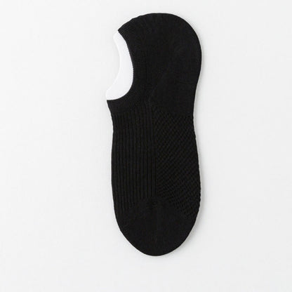 Cotton Breathable No Show Socks(6 Pairs) - Black - EU39-44(US6-10) - image 10