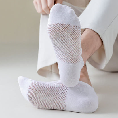 Cotton Breathable No Show Socks(6 Pairs) - image 3
