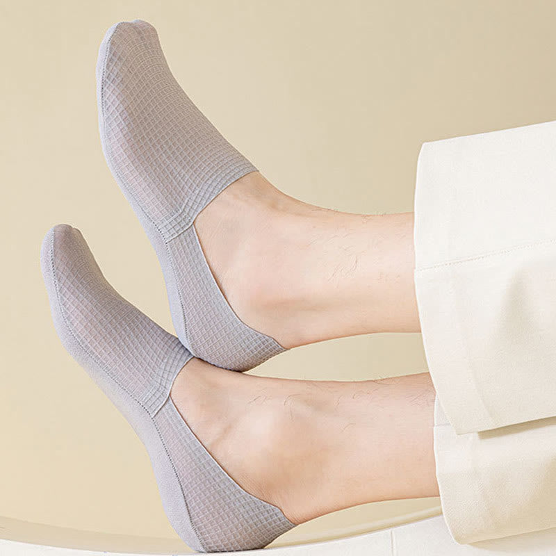 Waffle No Show Socks(7 Pairs) - image 3