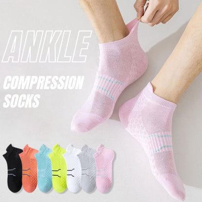 Quick Drying Sport Ankle Compression Socks(4 Pairs) - image 0