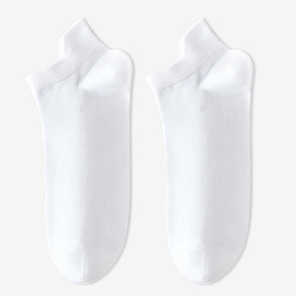 Soft Cotton Ankle Socks(6 Pairs) - White - EU38-45(US5-11) - image 6
