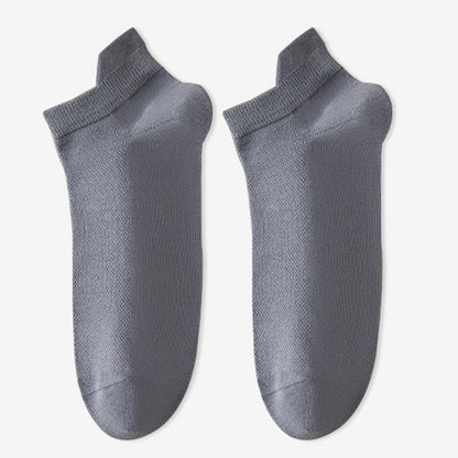 Soft Cotton Ankle Socks(6 Pairs) - Dark Grey - EU38-45(US5-11) - image 10