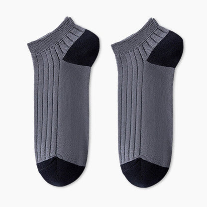 Casual Ankle Socks(5 Pairs) - Dark Grey - EU38-45(US5-11) - image 14