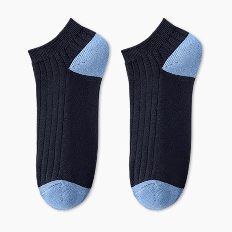 Casual Ankle Socks(5 Pairs) - Black - EU38-45(US5-11) - image 11