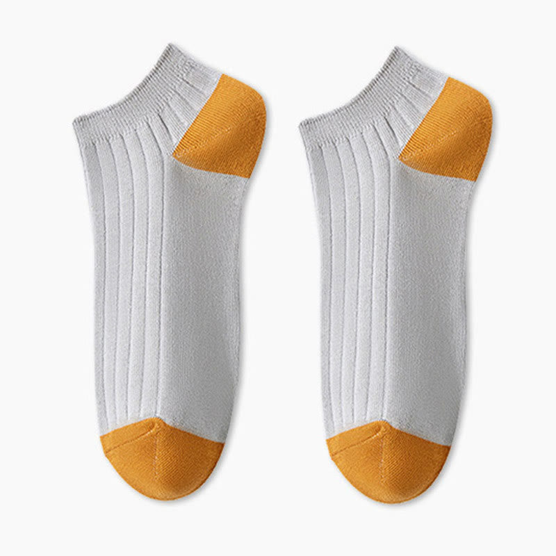 Casual Ankle Socks(5 Pairs) - Light Gray - EU38-45(US5-11) - image 13