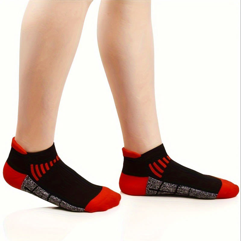 Plus Size Non Fading Ankle Compression Socks(6 Pairs) - image 1