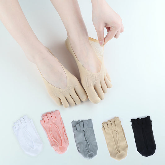 Moisture Wicking Alignment Socks(5 Pairs) - Multicolor - EU36-40(US3-7) - image 0