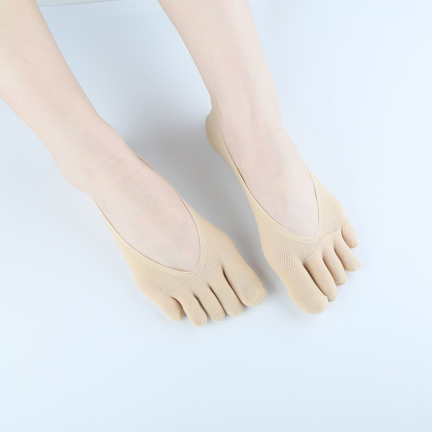 Moisture Wicking Alignment Socks(5 Pairs) - Nude - EU36-40(US3-7) - image 1