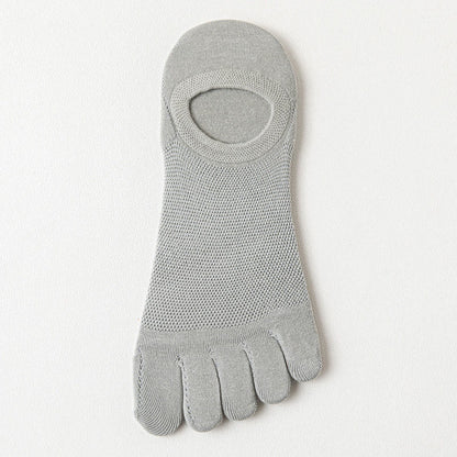 Mesh Alignment Socks(6 Pairs) - Light Gray - EU37-43(US4-9) - image 11