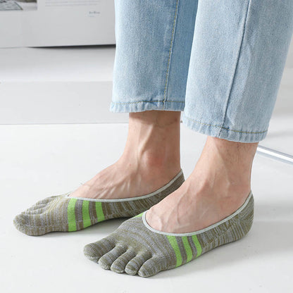 Retro Alignment Socks(5 Pairs) - Green - EU39-44(US6-10) - image 5