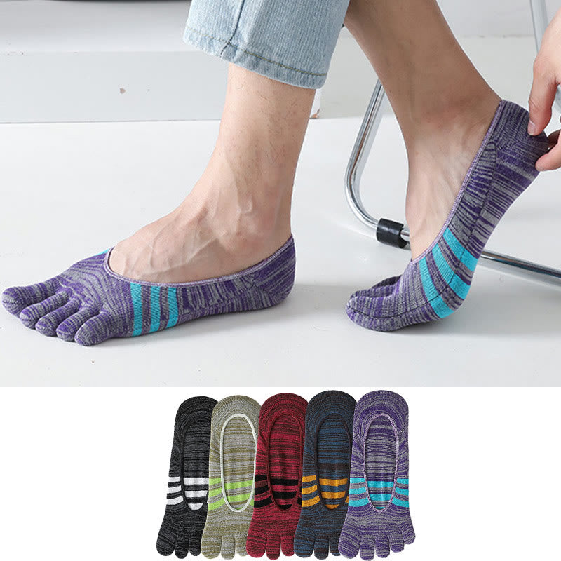 Retro Alignment Socks(5 Pairs) - Multicolor - EU39-44(US6-10) - image 0