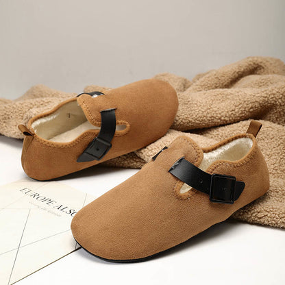 Plus Size British Style Slipper Socks - Khaki - 3XL - image 7