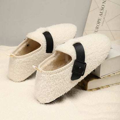 Plus Size Fashion Buckle Slipper Socks - image 6