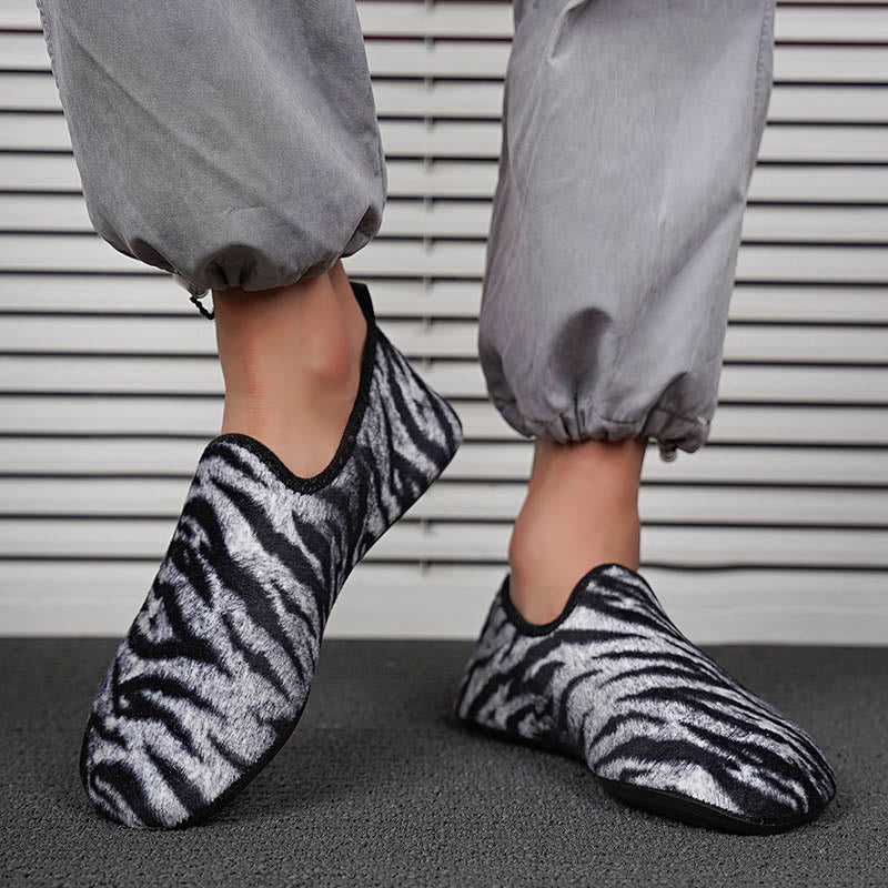 Plus Size Tiger Slipper Socks - image 1