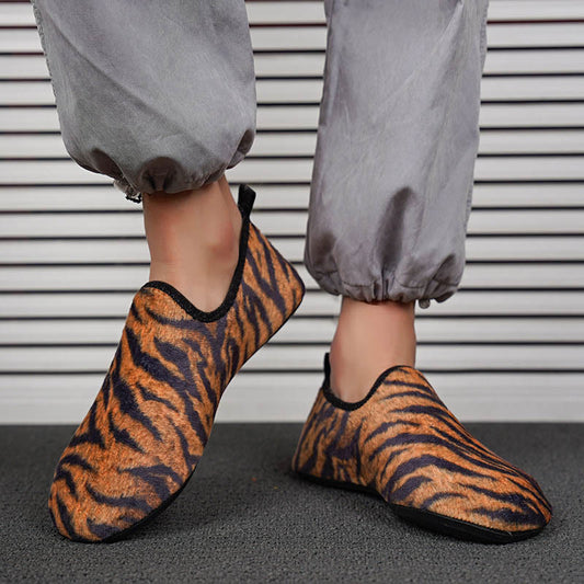 Plus Size Tiger Slipper Socks - image 1