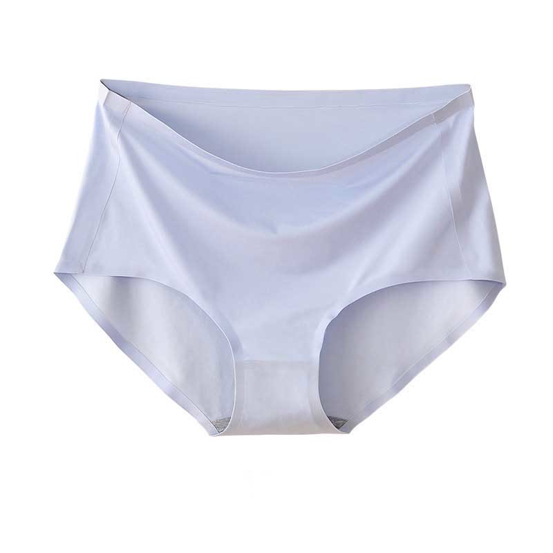 Summer Ice Silk Panty(3 Packs) - Blue - 4XL - image 4