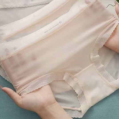 Ice Silk High Waist Panty(5 Packs) - image 4