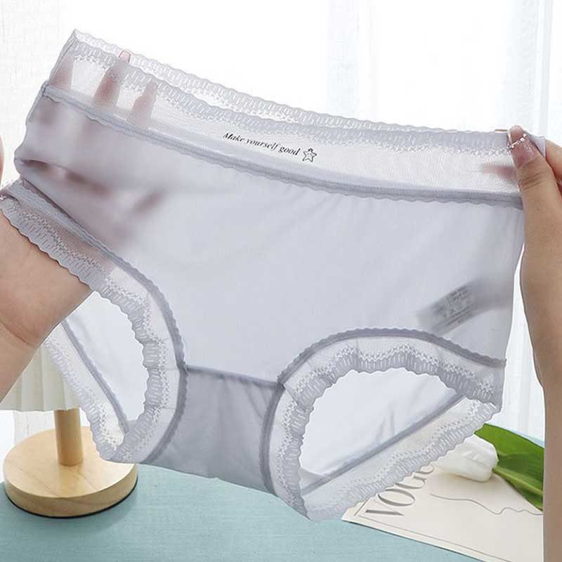 Ice Silk High Waist Panty(5 Packs) - image 5