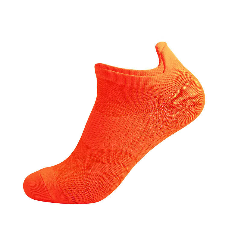 Sports Durable Ankle Compression Socks(9 Pairs) - Orange - EU37-44(US4-10) - image 6