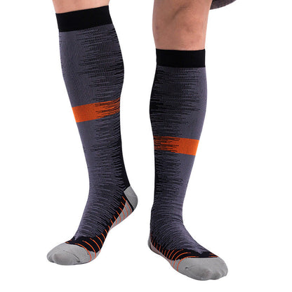 Fashion Color Blocks Compression Socks(6 Pairs) - image 1