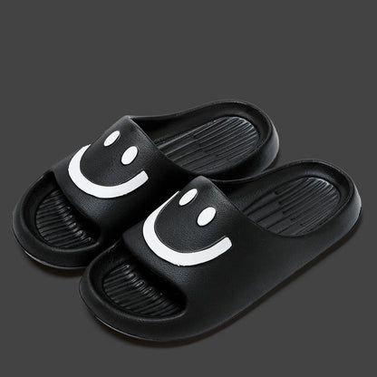 Plus Size Thick Sole Slides - Black - XL - image 4