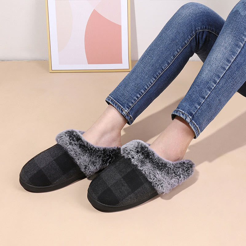 Plus Size Grid Slippers - image 4
