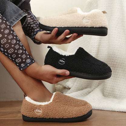 Plus Size Solid Color Warmth Slipper Socks - image 5