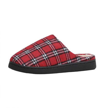 Plus Size Striped Plaid Slippers - image 6